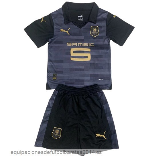 Nuevo 3ª Conjunto De Niños Rennais 23/24 Negro Baratas